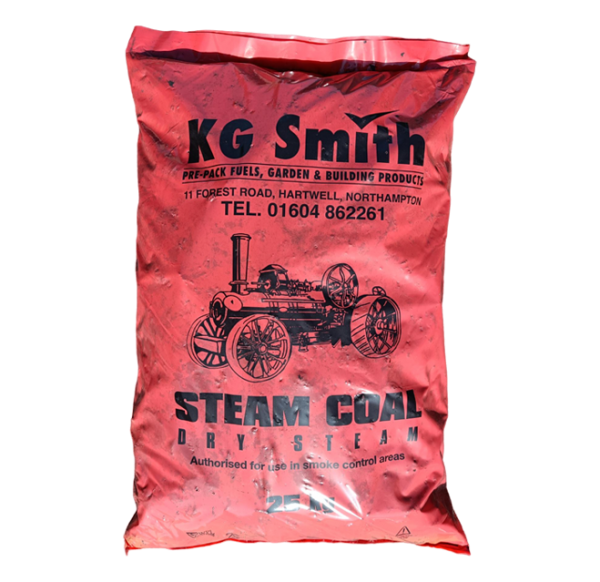 Steam Coal Dry Steam 25kg - KG Smith & Son