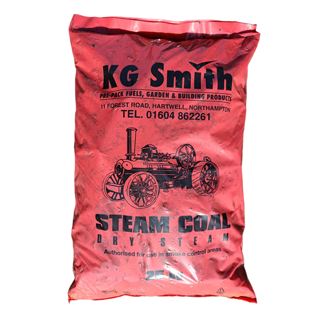 Steam Coal Dry Steam 25kg - KG Smith & Son