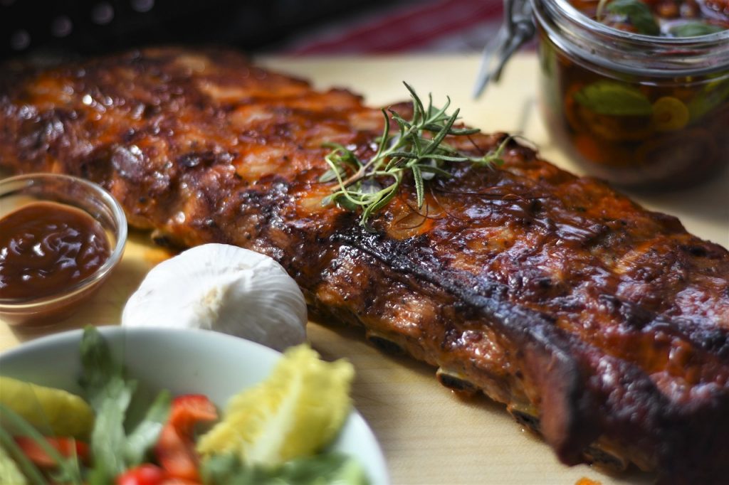 spare-ribs grilled